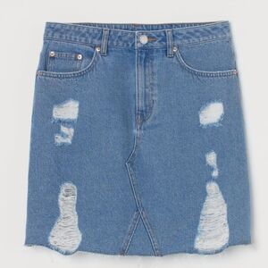 H&M Denim Mini Skirt